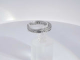 0.55 Cttw Diamond 10k White Gold Wedding Band Size 7.5 Aa1025lcrsa