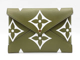 Louis Vuitton Large Kirigami Pochette In Khaki Green Monogram Giant Coated Canvas Fw0726olxdu