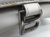 Balenciaga Hourglass White Top Handle Bag Sd0326rzxde