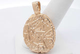 10k Yellow Gold Nugget Pendant 35.7 Grams Eb0826cxzsa
