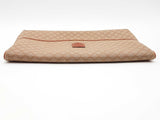 Celine Leather Clutch Bag Beige Aa0826lrzsa