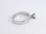 0.75 Cttw Diamond 14k White Gold Ring 5.8 Grams Size 8.5 Aa0525wezsa