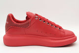 Alexander Mcqueen Oversized Red Leather Sneakers Size 42 Eb0626lxzsa