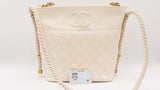 Chanel 2019 En Vogue Rope Hobo Bag White Aa0525olxzdu