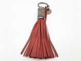 Montblanc Red Leather Tassel Key Chain Sd0626lrde