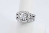 2.56cttw Diamond 14k White Gold Ring 7.3 Grams Size 7 Eb0526oorxdu