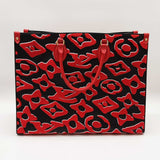 Louis Vuitton Tufted Monogram Urs Fischer Onthego Tote Bag Sd0625lcrzde