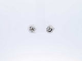 2.0 Cttw Lab Grown Diamond & 14k White Gold Stud Earrings 1.1 Grams Fw0723srxdu