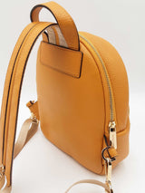 Michael Kors Erin Marigold Yellow Leather Convertible Backpack Eb0826pxdu