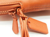 Coach Spicy Orange Ranger Leather Pouch Do0824oxde