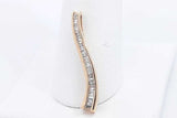 Approx. 0.31ctw Diamond Pendant In 10k Yellow Gold 1.4 Grams Eb0924rxsa