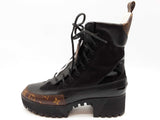 Louis Vuitton Laureate Desert Black Leather Boot Size Eu 40 Do1124wxzde