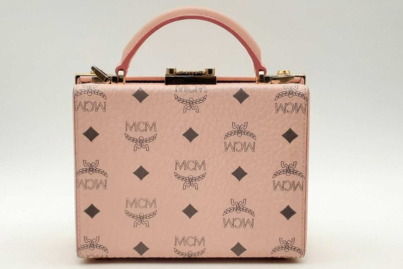 Mcm Berlin Crossbody Bag In Pink Visetos Aa0225rxzsa