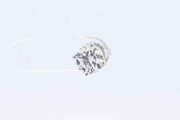 1.07ctw Diamond Stud Earring In 14k White Gold 0.9 Grams Eb0225loxzsa