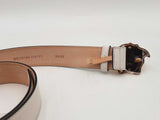 Versace Medusa Ghw White Belt Size 32 Aa0925lzxsa