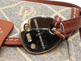 Dooney & Bourke Monogram Canvas Mini Crossbody Bag Fw0926lzdu