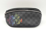 Louis Vuitton Virgil Abloh Discovery Bum Bag In Damier Graphite Fw0526cxzdu