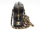Chanel Black Alligator Camera Shoulder Bag Sd1225rczxde