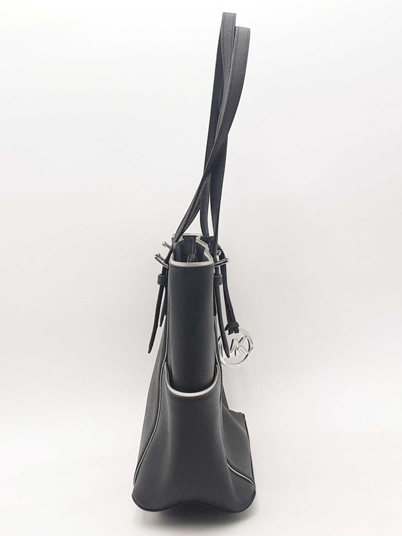 Michael Kors Jet Set Tote Black Aa0825oxsa