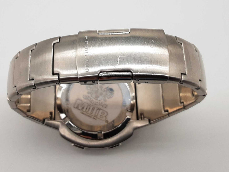 Hamilton 121130 42 Pulsar Mib2 Steel Digital Quartz Watch Do0425lixmia