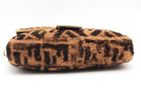 Fendi Baguette Shearling Brown Handbag Aa0526czxsa
