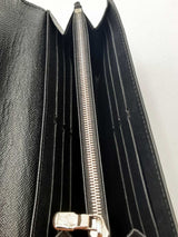 Louis Vuitton Black Epi Textured Leather Sarah Wallet Eb0425exsa