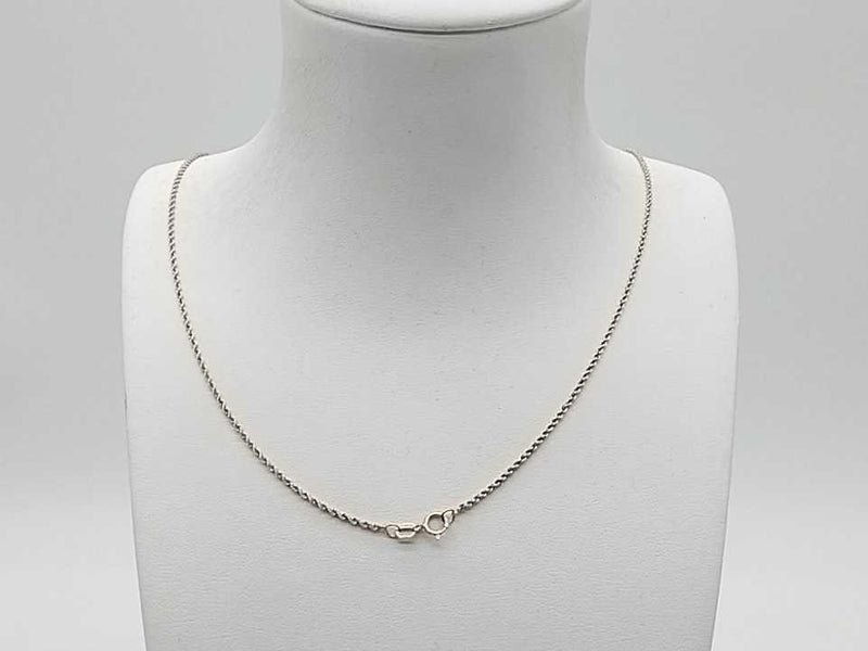 14k Yellow Gold 2.8 Grams 18 Inch Rope Chain Mk0326lizmia – Max Pawn