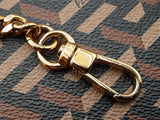 Versace Virtus V Shoulder Bag In La Greca Coated Canvas Fw0726owxdu