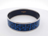 Hermès Balcons Du Guadalquivir 13mm Enamel Bangle Bracelet 8 Inch Fw0326lrxdu