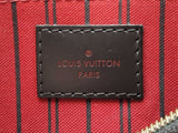 Louis Vuitton Neverfull Pochette In Damier Ebene Coated Canvas Fw0925wirdu