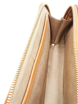 Mcm Cognac Visetos Camera Crossbody Bag Eb1125loxdu