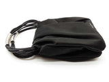Yves Saint Laurent Ysl Pochon Mini Black Satin Pouch Clutch Handbag Do1125pxzde
