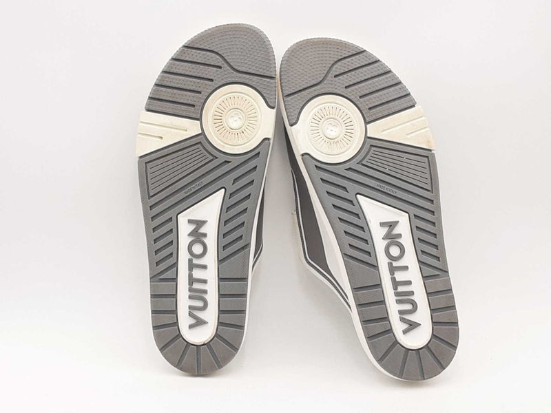 Louis Vuitton 2021 Lv Trainer Mule Slides White Size 11 Aa0825ozxsa