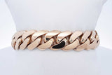10k Yellow Gold Cuban Link Bracelet 88.2 Grams 8 Inch Eb0626pcxzde