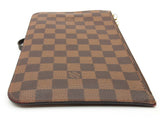 Louis Vuitton Pochette Brown Damier Ebene Coated Canvas Pouch Do0926pxzde