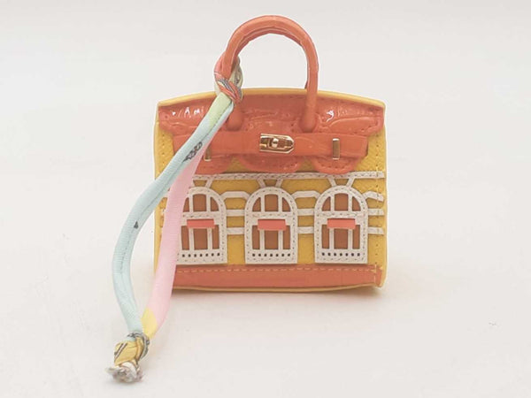 Mini Bag Charm House Yellow Aa0825esa