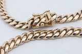 14k Yellow Gold Cuban Link Chain Necklace 47 Grams 22 Inch Eb0626wcxzsa