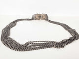 Chanel Maison Gripoix Multi-strand Ruthenium Chain Jewelry Belt Sd0526wrzd3