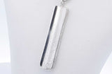 Tiffany & Co. 1837 Sterling Silver Bar Pendant Necklace 12.2g 18.5 In Eb0726rxde