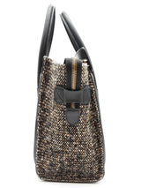 Celine Tweed Micro Luggage Top Handle Bag Eb1125rrxde