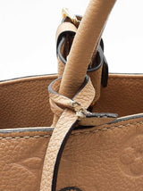 Louis Vuitton Montaigne Handbag In Beige Monogram Empreinte Leather Fw0926cexdu