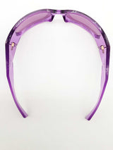 Prada Spr A14 Transparent Ametyst Sunglasses Eb1125lxzde