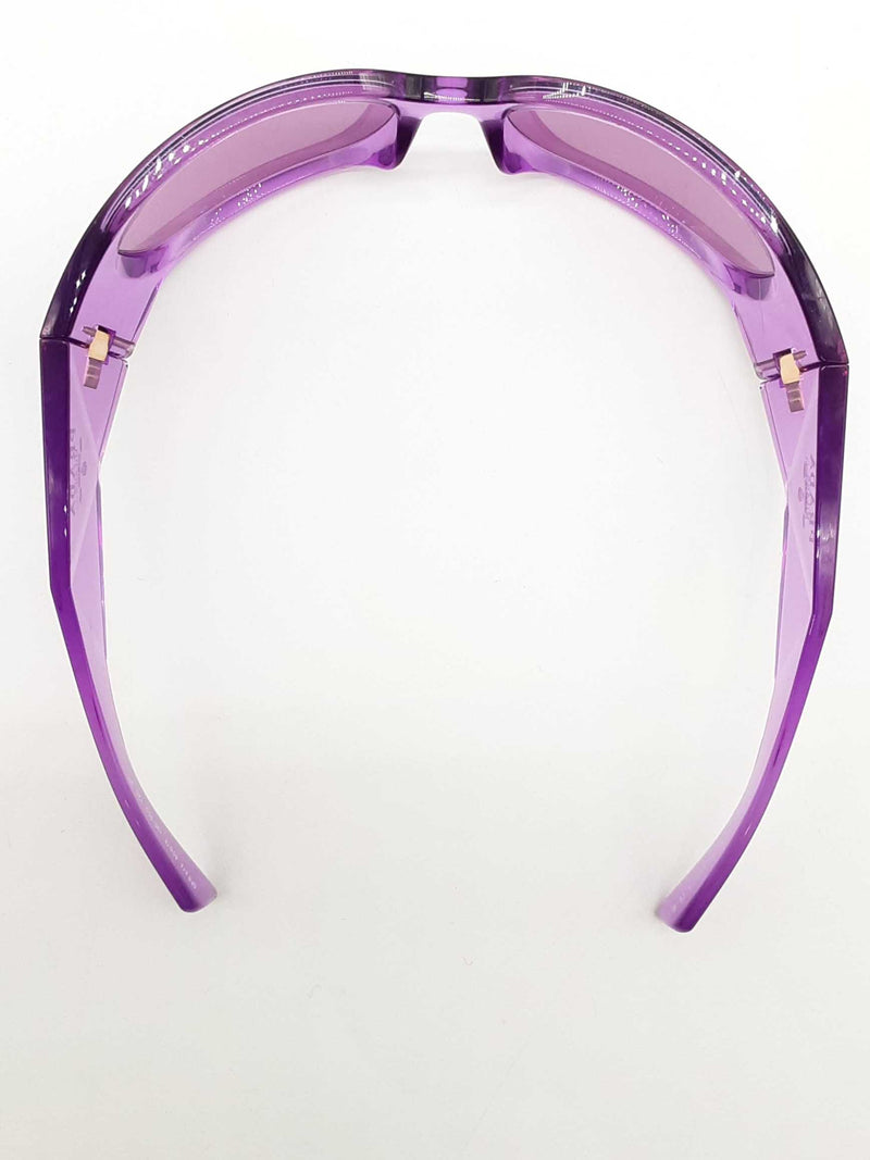Prada Spr A14 Transparent Ametyst Sunglasses Eb1125lxzde