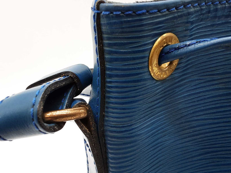 Louis Vuitton Epi Petite Noe Toledo Blue Shoulder Bag Sd0925orzde