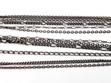 Chanel Turnlock Multi Strand Chain Belt In Black Metal Finish Fw0926wrzdu