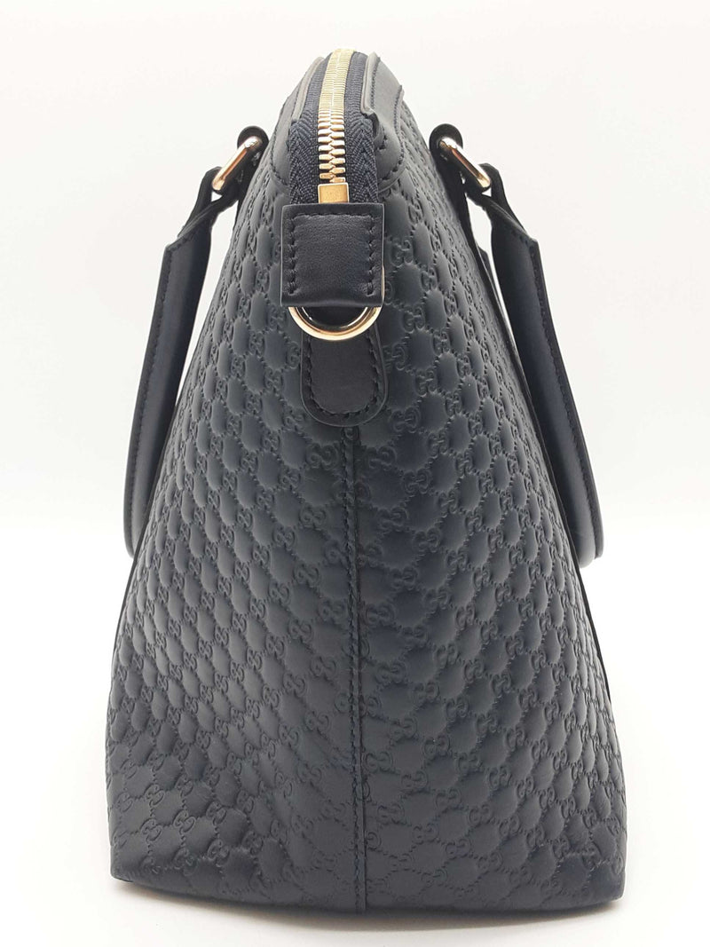 Gucci Dome 2 Way Navy Blue Microguccissima Leather Crossbody Bag Do0525ixzde