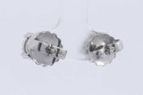 3.0cttw Diamond Stud Earrings In Platinum 5.2 Grams Eb0326rxxzdu