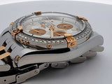 Breitling Chronomat Evolution Diamond & Steel 44mm Automatic Watch Fw1124pixzdu