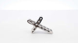 1.65 Cttw Diamond & 14k White Gold 14k Cross Pendant 3.5 Grams Fw00625rzxdu