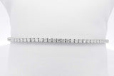 3.0cttw Lab Grown Diamond Tennis Bracelet 14k White Gold 5.3g 7 In Eb0326llxzsa